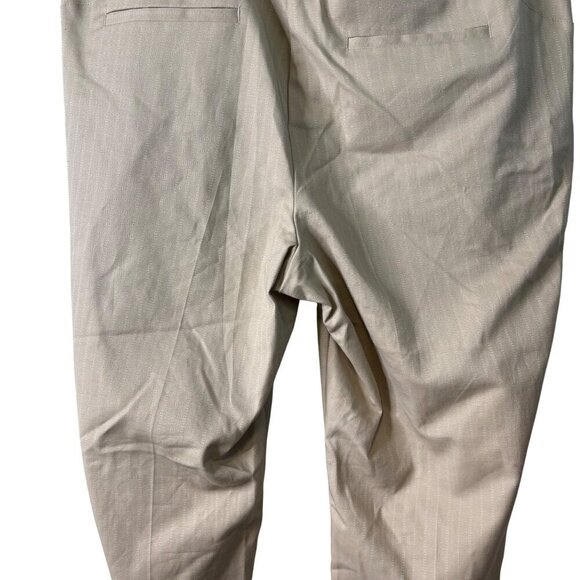 NWT Lane Bryant Women's Stretch Tapered Tan Work Business Pant Size 18 - Picture 9 of 11